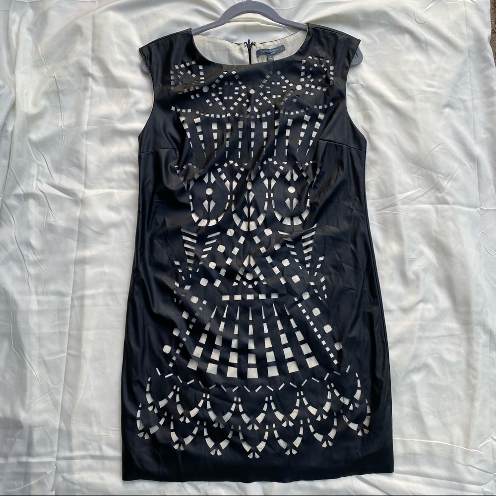 Catherine Malandrino Lazer Cutout Dress - Size S